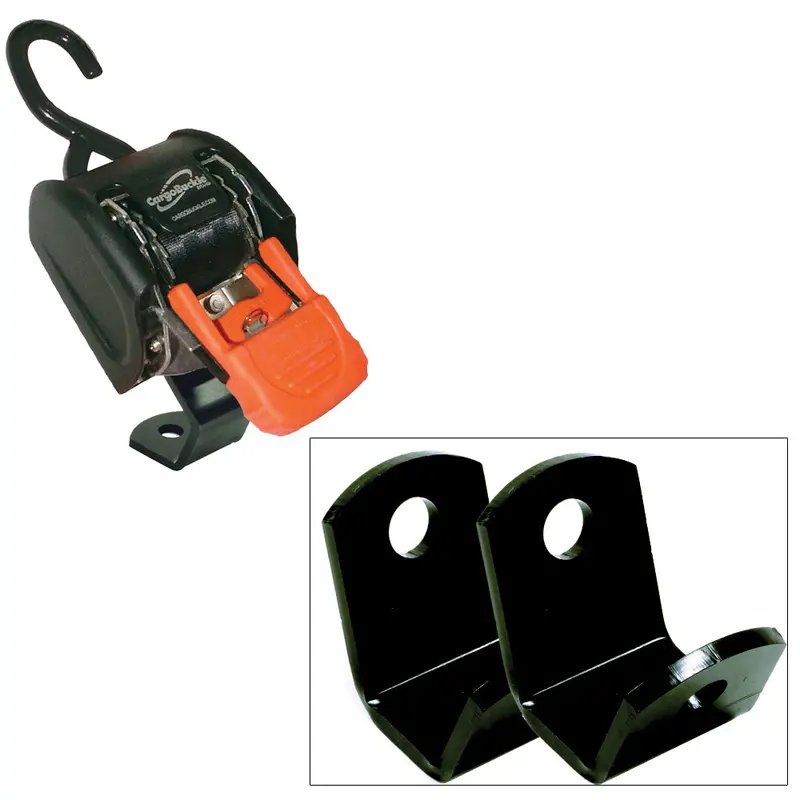 Cargobuckle F16777 Floor Mounting Bracket Kit – Two-Pack 1