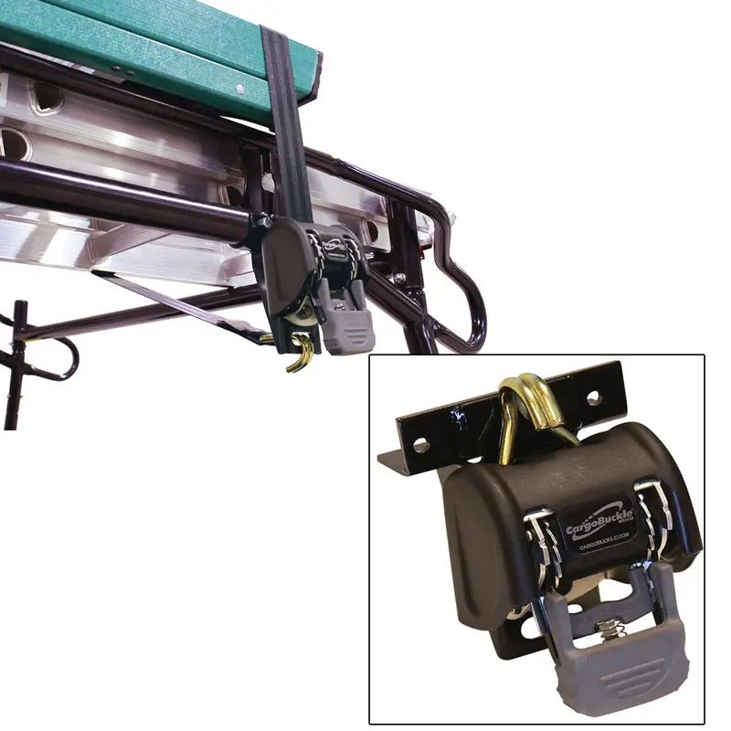 Cargobuckle F18816 Ladder Rack System – 1.25" Square Tube, 7-Foot Pair 1
