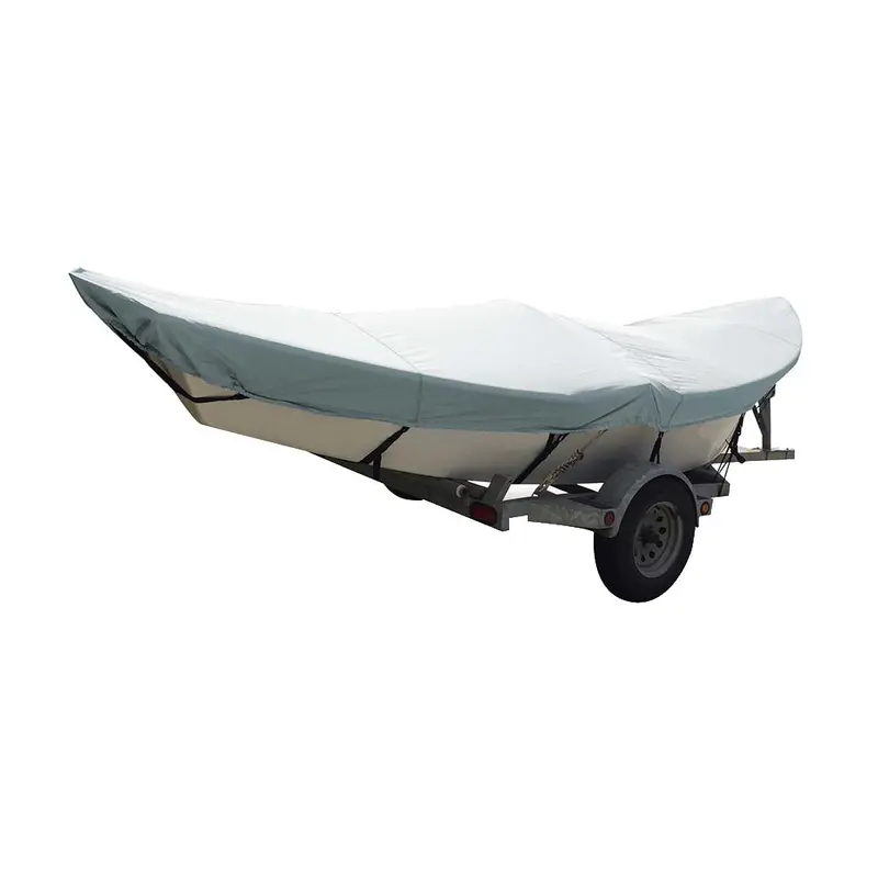 Carver Poly-Flex Ii Grey Drift Boat Cover – Fits 16-Foot Models 1