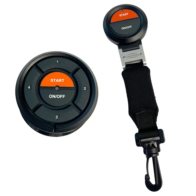 Coastkey Standard Dual-Engine Keyless Ignition System For Mercury Outboards – Remote Start/Stop & Ecos Support [C0211] 1