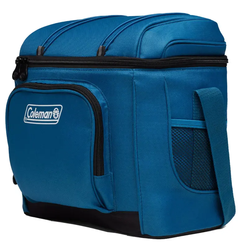 Coleman Chiller 16-Can Portable Soft Cooler In Deep Ocean Shade 1