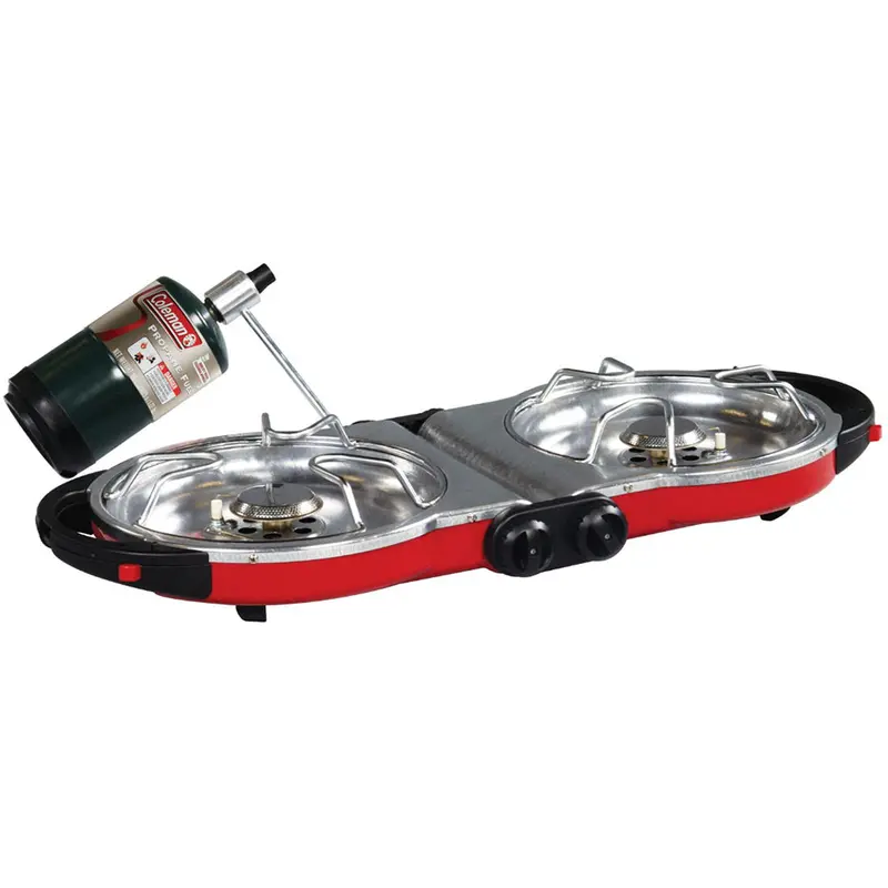 Coleman Perfectflow Instastart Fold N Go 2-Burner Camp Stove 1