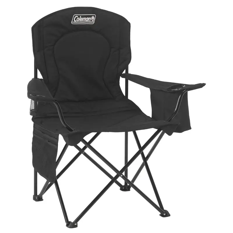Coleman Quad Chair – Lightweight Portable Folding Seat In Black 1