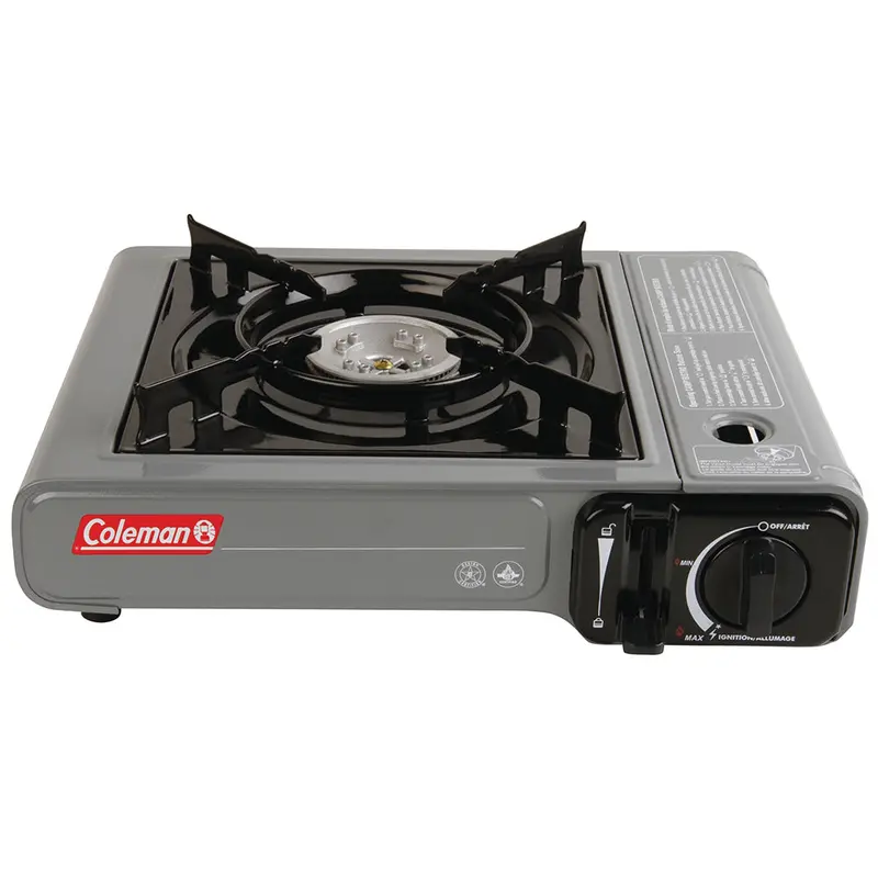 Coleman Single-Burner Butane Camping Stove – Portable Tabletop Design 1