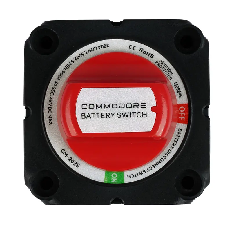 Commodore On/Off Battery Disconnect Switch – Heavy-Duty Toggle 1