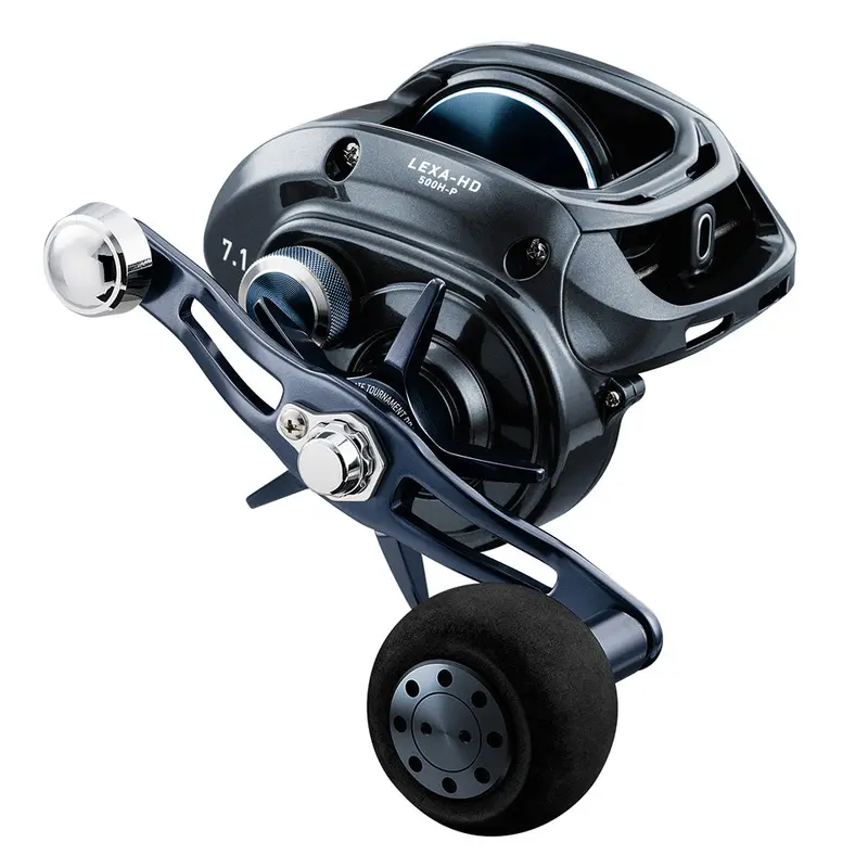 Daiwa Lexa 500H Heavy-Duty Baitcasting Reel – Left-Hand Retrieve – Lx500Hl-P 1