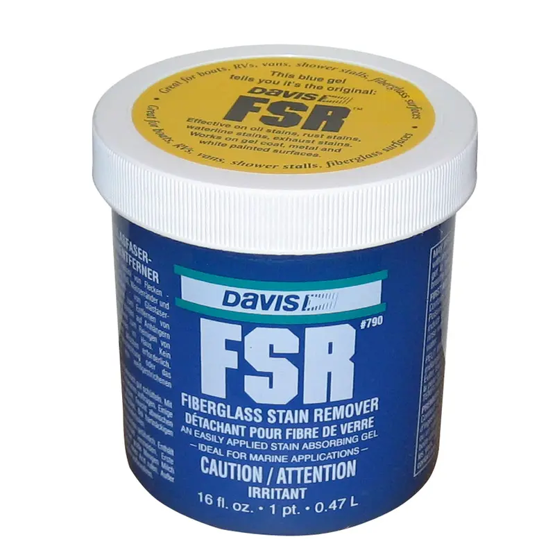Davis Fsr Fiberglass Stain Remover – 16 Oz Bottle 1