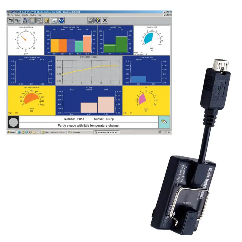 Davis Instruments 6510Usb Weatherlink Usb Data Logger For Vantage Pro2 & Vue 1