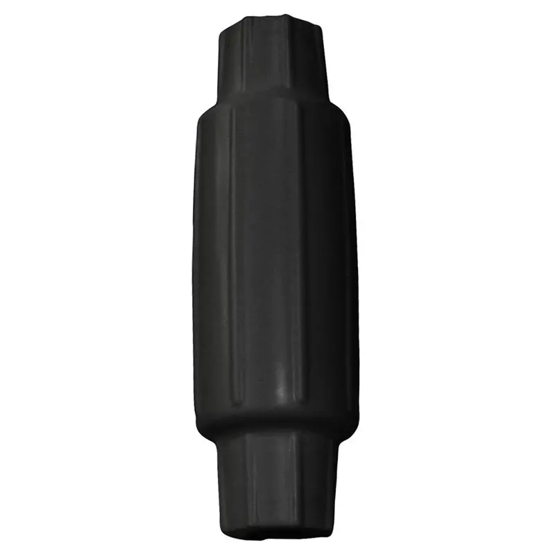 Dock Edge 18" Black Torpedo-Style Dock Bumper 1