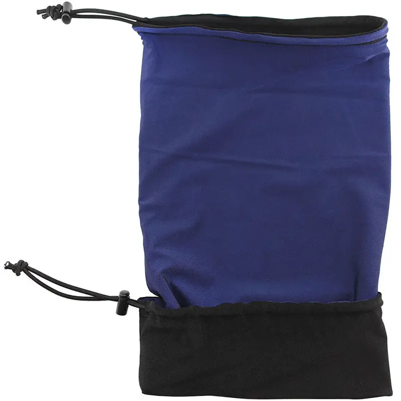 Dock Edge Reversible Large Fender Cover – Black And Blue Colorway 1