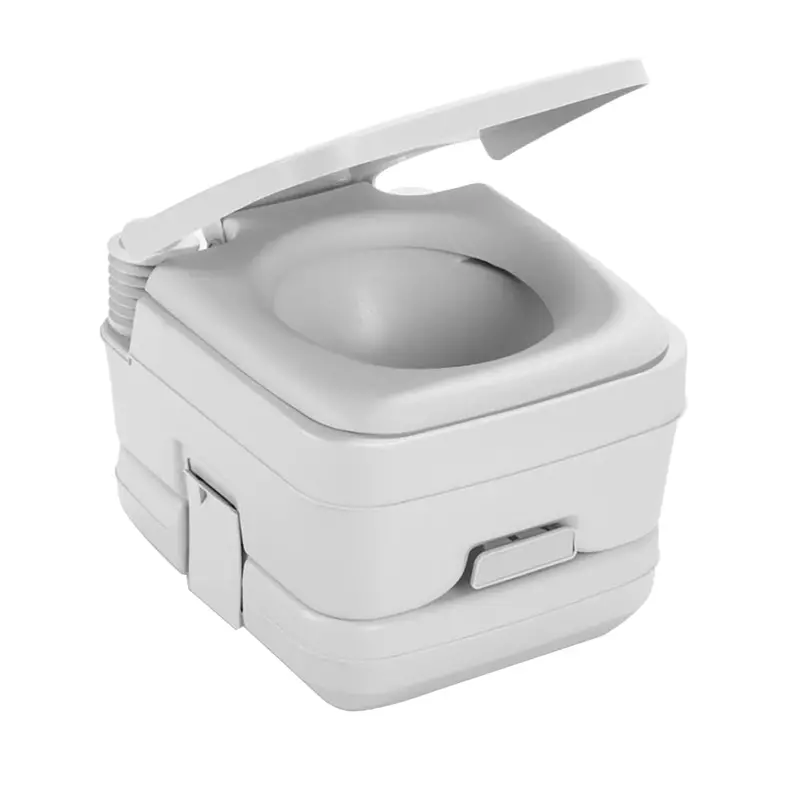 Dometic 964 Portable Marine Toilet – 2.5-Gallon Capacity With Mounting Brackets (Platinum Finish) 1