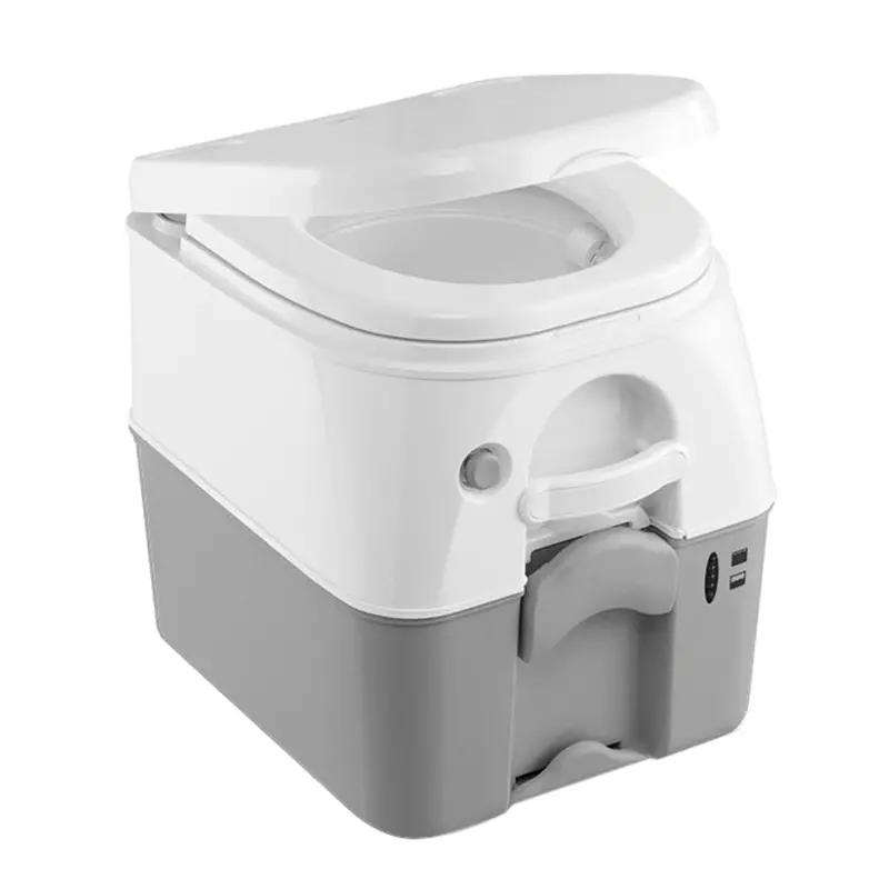 Dometic 975 Portable Marine Toilet – 5-Gallon Capacity With Mounting Brackets (Grey) 1
