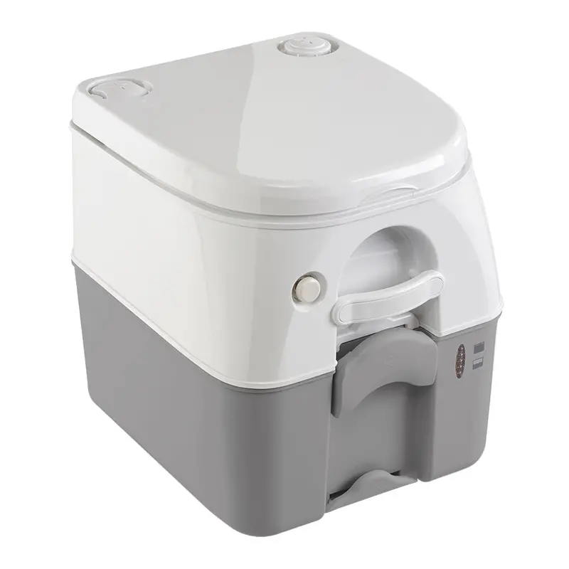 Dometic 976 Heavy-Duty Portable Toilet – 5-Gallon Capacity, Grey Finish – Model 301097606 1