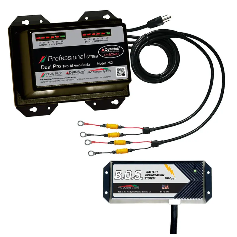 Dual Pro Ps2 Dual-Bank 12V Battery Charger With Dual-Bank Isolation System 1