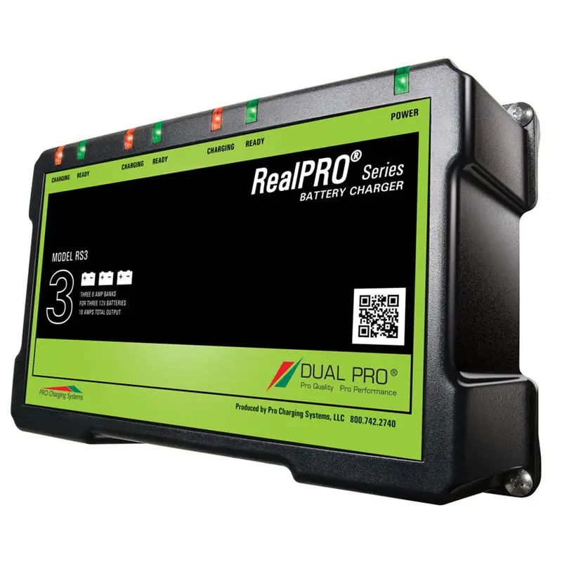 Dual Pro Realpro 18A Multi-Bank Battery Charger (3–6 Banks, 12–36V) [Rs3] 1