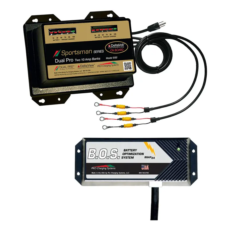 Dual Pro Ss2 Dual-Bank 12V Battery Charger With Dual-Bank Isolation System 1