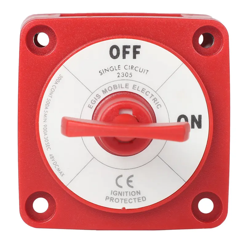 Egis M-Series 300A Key-Operated Battery Isolator – On/Off Security Switch [2305] 1