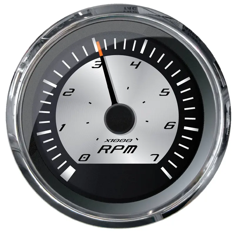 Faria Platinum 4-Inch Tachometer – 0–7000 Rpm, Gas Engine Compatible 1