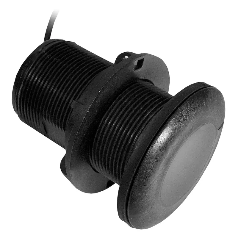 Faria Thru-Hull Transducer – 235 Khz, 1-5/8" Diameter, 26-Foot Cable (Sn2060A) 1