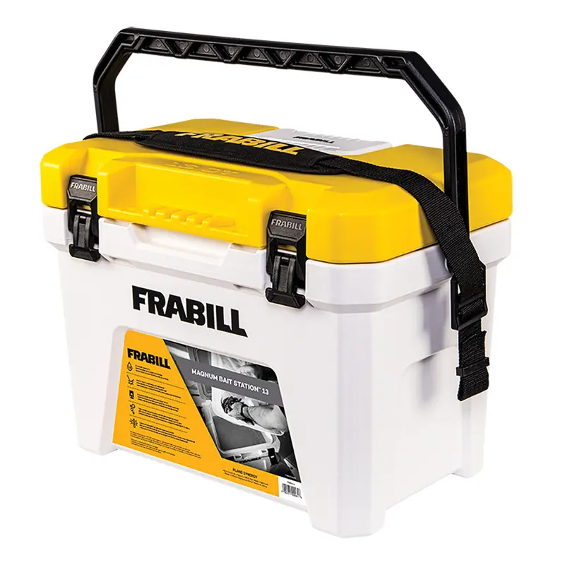 Frabill Magnum Bait Station – 13-Quart Insulated Live Bait Container [Frbba213] 1