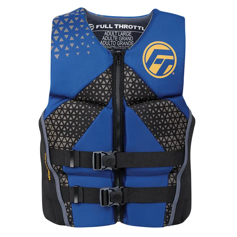 Full Throttle Men'S Rapid-Dry Flex-Back Life Vest – Xl, Blue/Black – Model 142500-500-050-26 1
