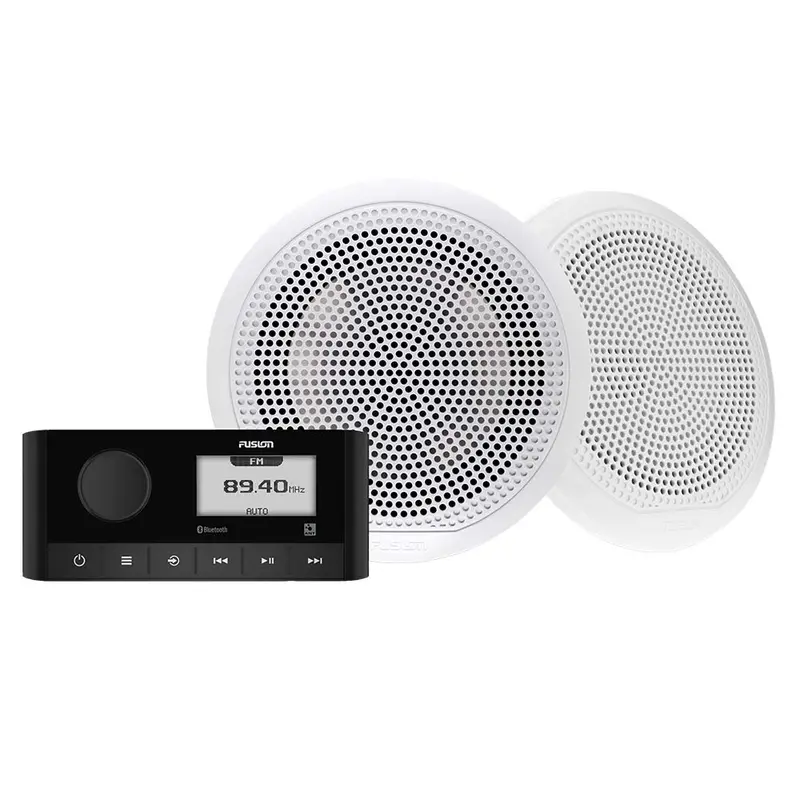 Fusion Ms-Ra60 6.5-Inch El Classic Marine Speaker Kit – Model 010-02405-50 1