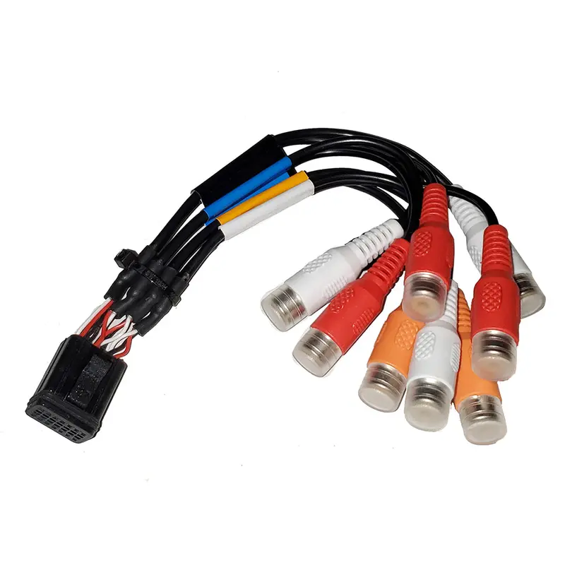 Fusion Ms-Ra670/Ms-Ra770 Stereo Zone 1 & 2 Wire Harness – B-Port Rca Configuration, Model 010-12812-01 1