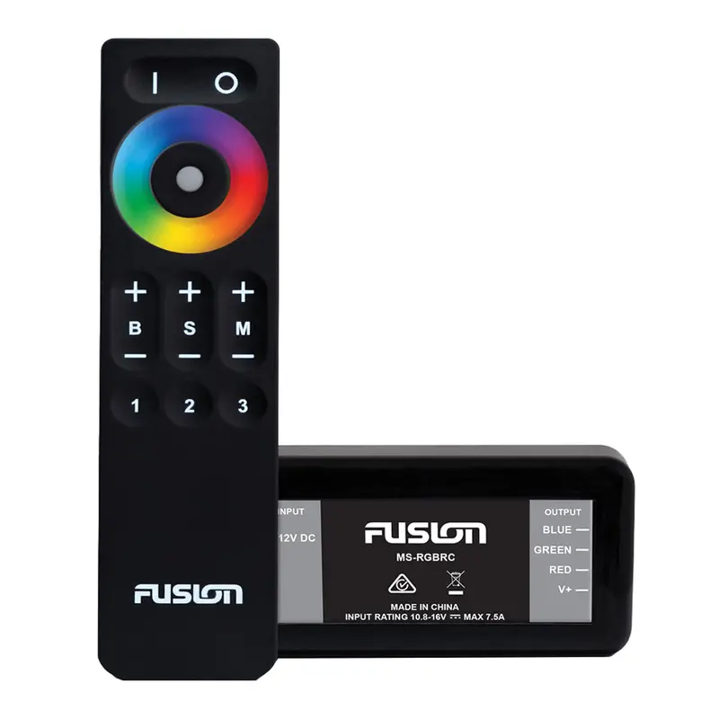 Fusion Ms-Rgbrc Rgb Lighting Control Module With Wireless Remote 1