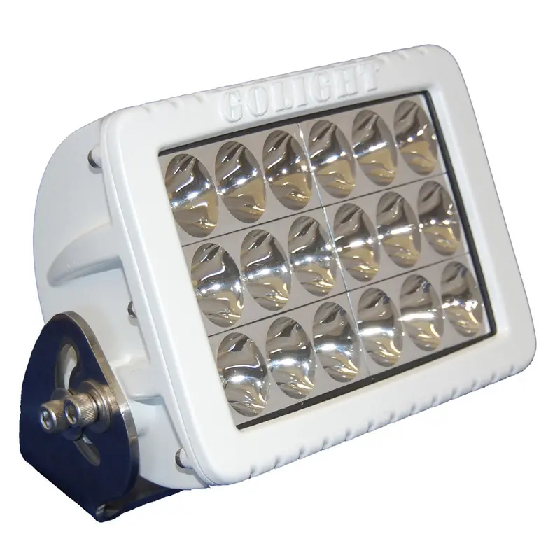 Golight Gxl Fixed-Mount Led Flood Light – White Finish [4422] 1