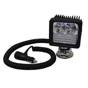 Golight Gxl Led Worklight – Black, Portable Flood Light Mount [40215] 1