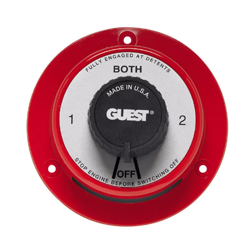 Guest Cruiser Series Battery Selector Switch – Dual-Bank, No Afd (Model 2101) 1