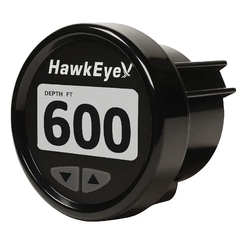 Hawkeye Depthtrax Edge In-Dash Fish Finder With Hd Color Screen And Tm Transducer – 600-Foot Depth Range 1