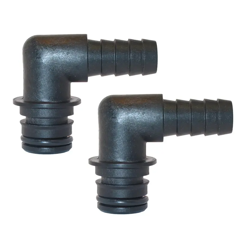 Jabsco 90° Elbow Hose Fitting Kit – 1/2" Marine-Grade Pair For Port Installations 1