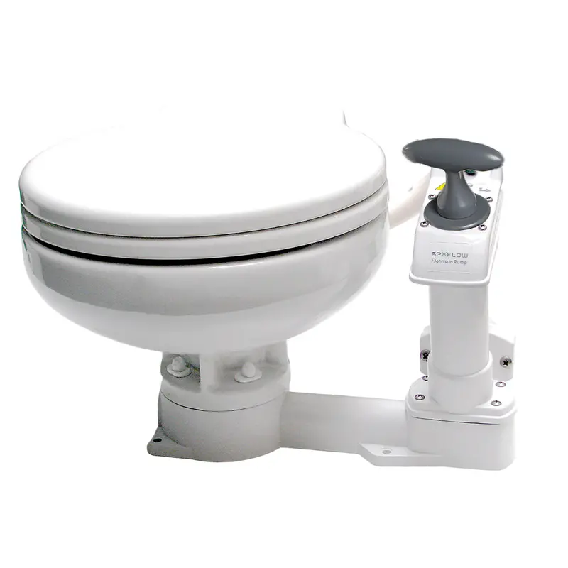 Johnson Pump Aquat 80-47625-01 Super Compact Manual Marine Toilet 1
