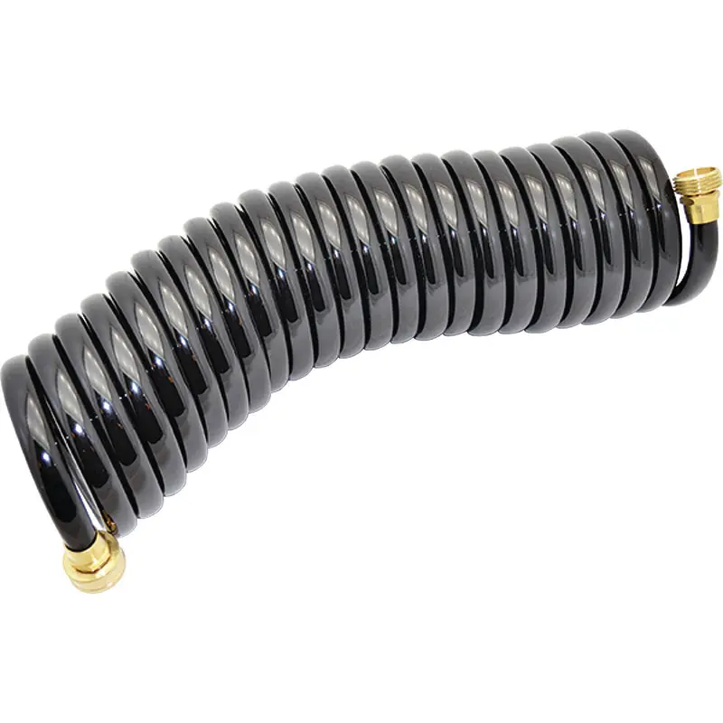 Johnson Pump Coiled Washdown Hose – 25-Foot, 1/2-Inch Diameter [10615-00] 1