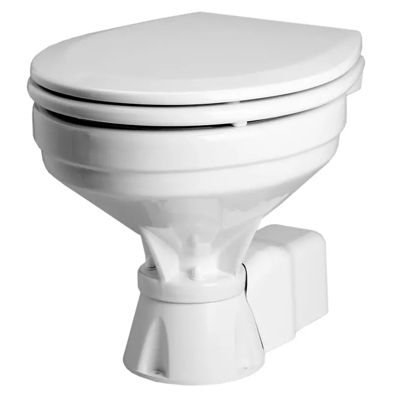 Johnson Pump Electric Macerator Toilet – Standard Comfort Style, 12V Dc 1