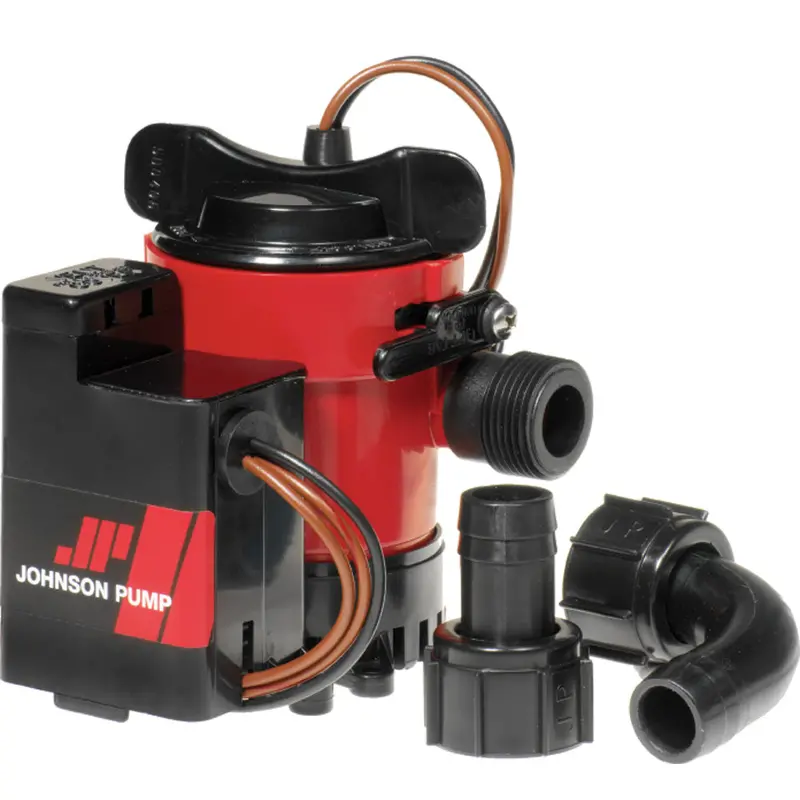 Johnson Pump Proline 1000 Gph Auto Bilge Pump Kit With Integrated Switch – 12V (Part #05903-00) 1