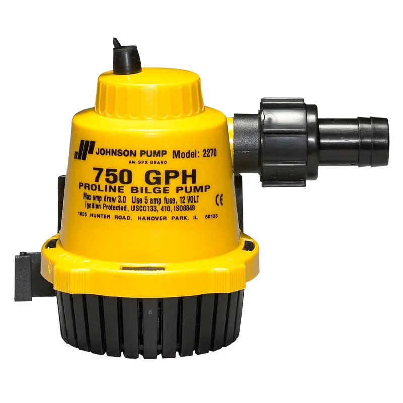 Johnson Pump Proline 750 Gph Automatic Bilge Pump – 12V Dc (Part #22702) 1