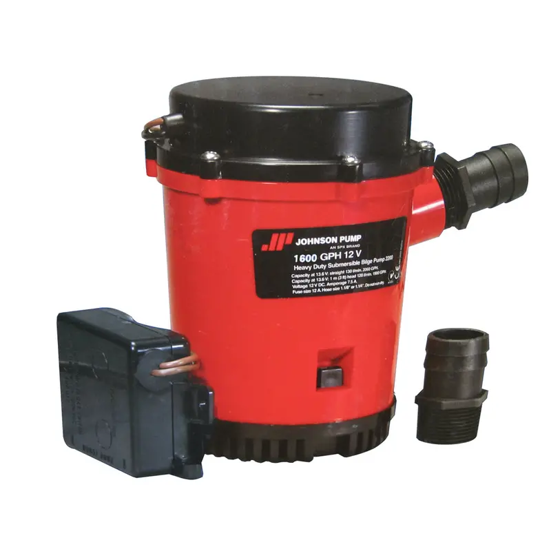 Johnson Pump Ultima Combo Bilge Pump – 1600 Gph, 12V Dc Automatic Operation 1