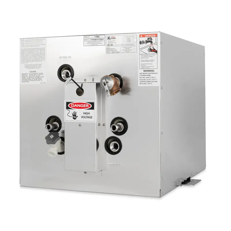 Kuuma 11-Gallon 240V Water Heater With Front Heat Exchanger & Side Mount 1