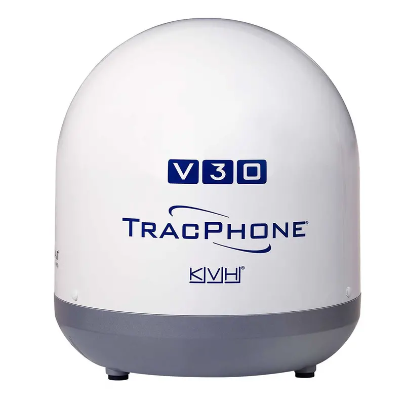 Kvh Tracphone V30 Ultra-Compact Satellite Terminal With Dc-Bdu 1