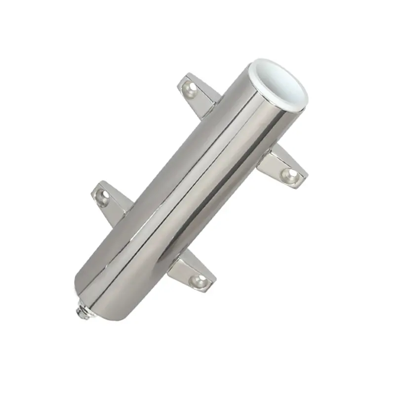Lee'S Rh570 Stainless Steel Bulkhead-Mount Rod Holder With Swivel Base – 2.25" Od, 10.5" Tube 1