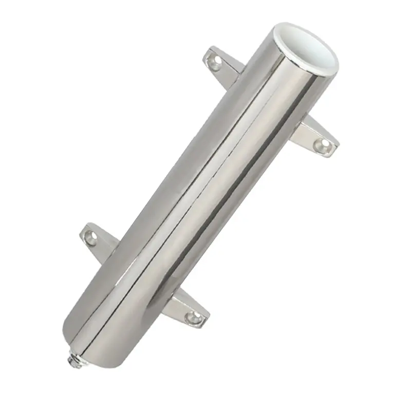 Lee'S Rh570Xl Heavy-Duty Stainless Steel Bulkhead-Mount Rod Holder With Swivel Base – 2.25" Od, 14.5" Tube 1