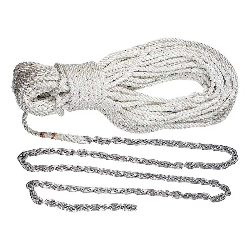 Lewmar 69000338 Anchor Rode: 15' 5/16" G4 Chain + 150' 9/16" Rope 1