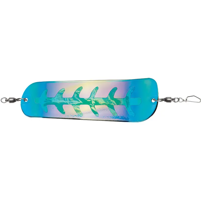 Luhr-Jensen 11" Money Roll Flasher Lure – Blue Kamikaze Uv Reactive Finish [5860-011-1750] 1