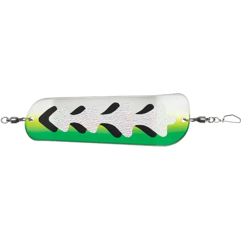 Luhr-Jensen 11" Money Roll Flasher Lure – Glow-In-The-Dark Biohazard Design [5860-011-1756] 1
