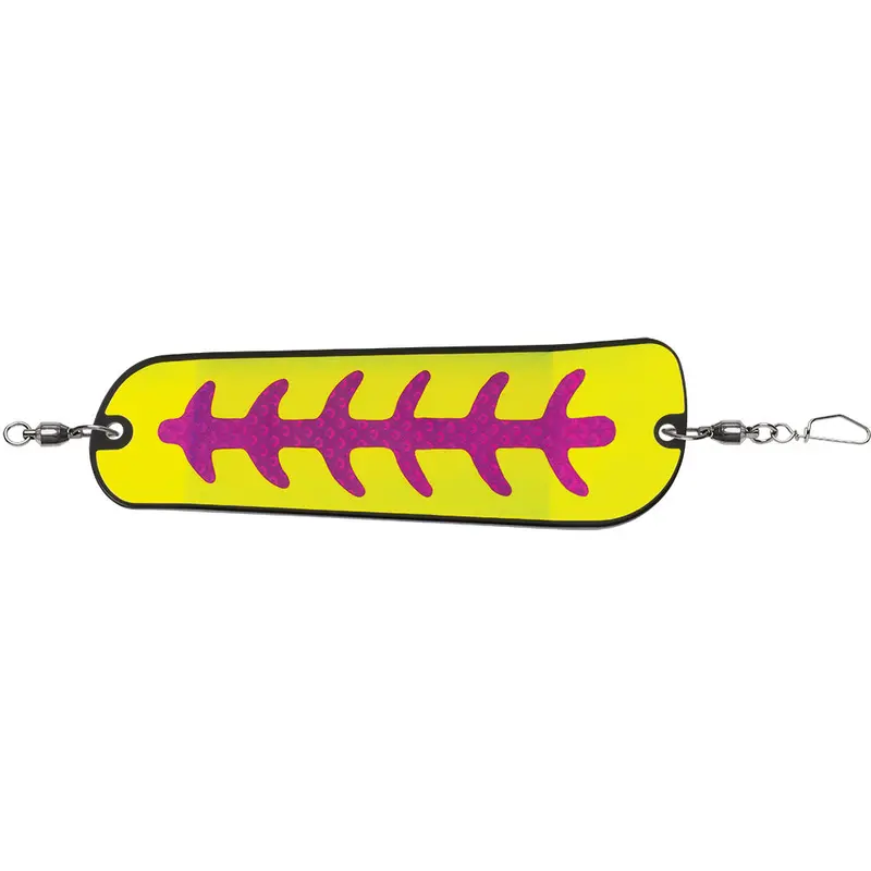 Luhr-Jensen 11" Money Roll Flasher Lure – Nuclear Carbon Glow Finish [5860-011-1758] 1
