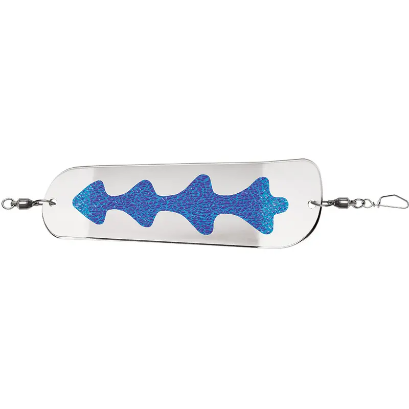 Luhr-Jensen 8.25" Money Roll Flasher Lure – Chrome Ladder Metallic Effect [5860-008-1752] 1