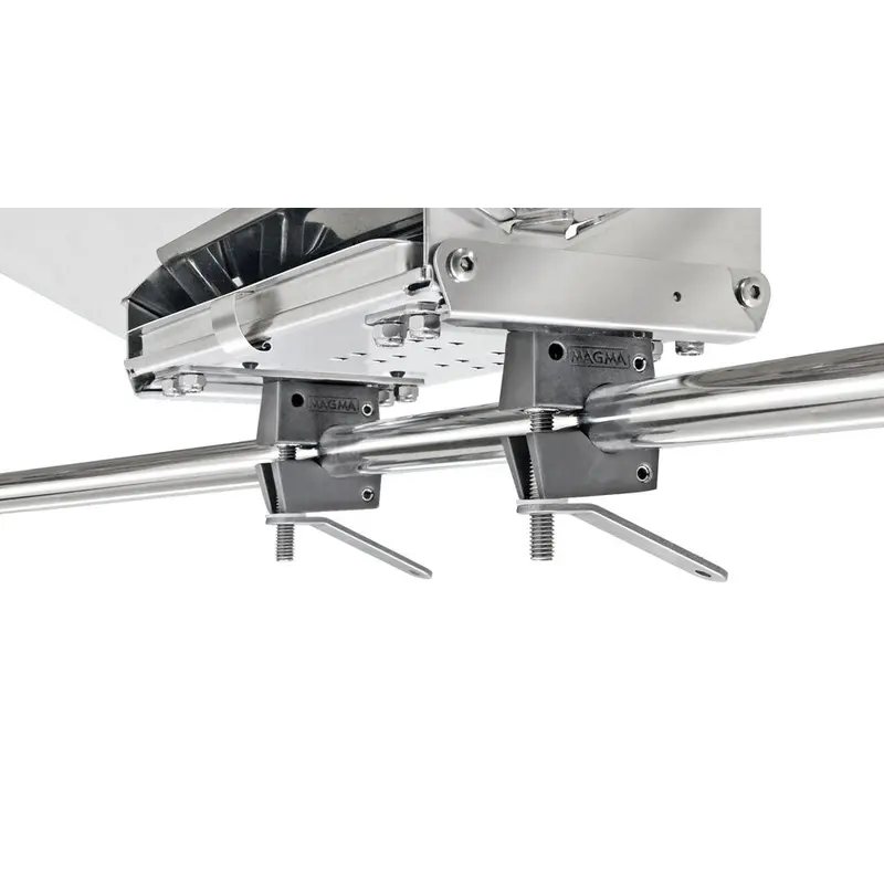 Magma Dual Horizontal Round Rail Mount For Standard Marine Rails 1