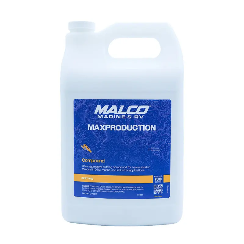 Malco Maxproduction Compound – Professional-Grade Cutting & Polishing Formula (1 Gallon) [165001] 1